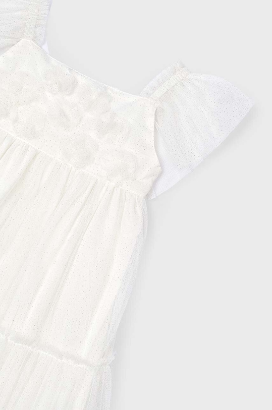 Mayoral sukienka dziecięca beżowy 3929.6E.Mini.PPYH