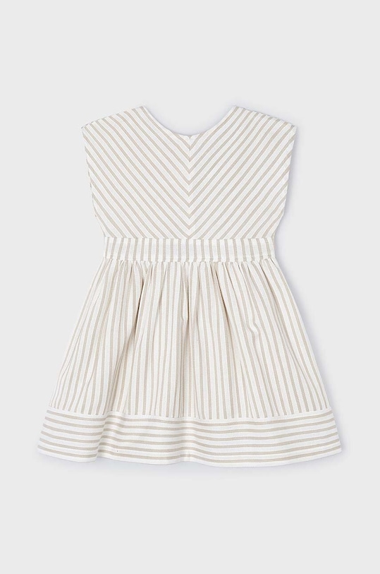Mayoral sukienka dziecięca 3931.6F.Mini.PPYH beżowy SS24