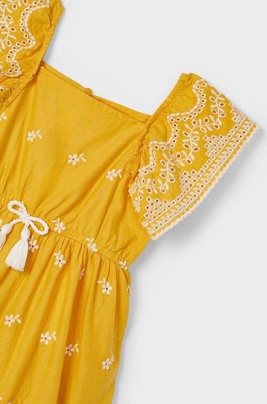 Dziewczynka Mayoral sukienka dziecięca 3933.6F.Mini.PPYH żółty
