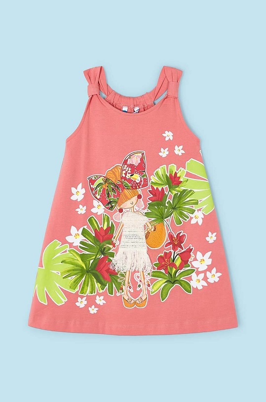 Mayoral sukienka dziecięca 3943.6J.Mini.PPYH różowy SS24