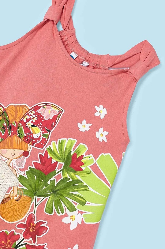 Mayoral sukienka dziecięca różowy 3943.6J.Mini.PPYH