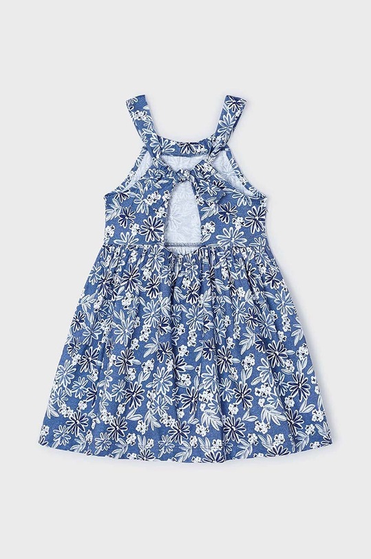 Κοριτσίστικα Παιδικό βαμβακερό φόρεμα Mayoral 3945.6J.Mini.PPYH σκούρο μπλε