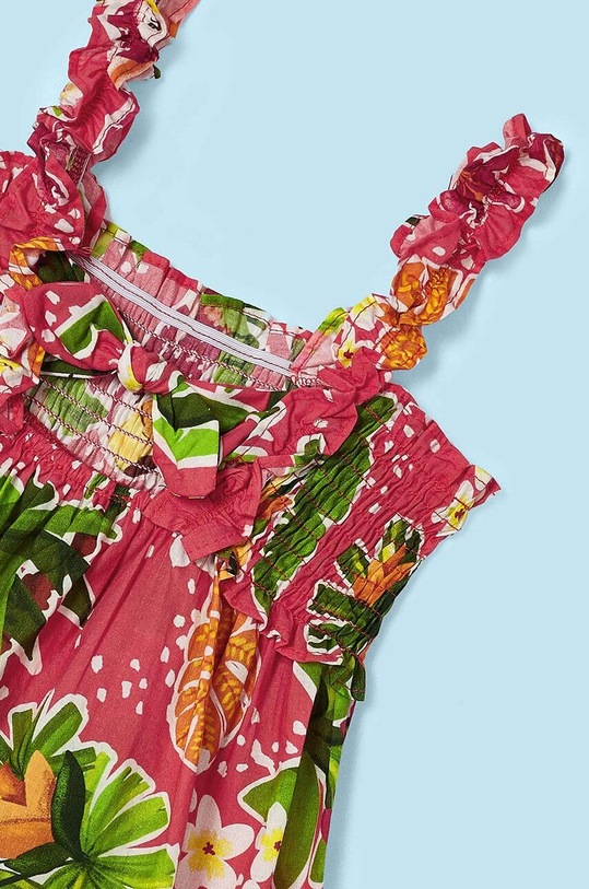 Dětské bavlněné šaty Mayoral fialová 3947.6L.Mini.PPYH