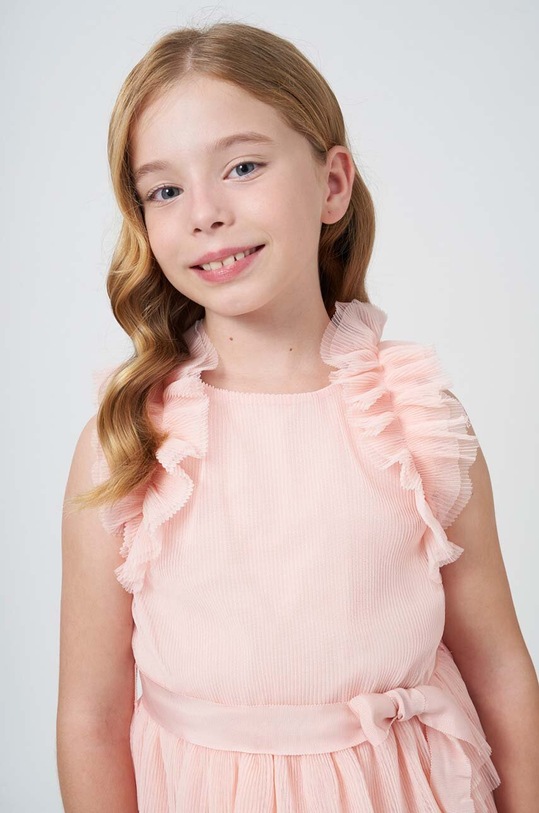 Παιδικό φόρεμα Mayoral 6943.8A.Junior.PPYH ροζ