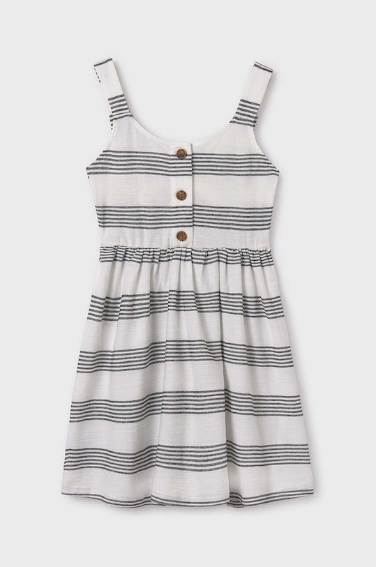 Παιδικό φόρεμα Mayoral ρίγες μαύρο 6957.8C.Junior.PPYH