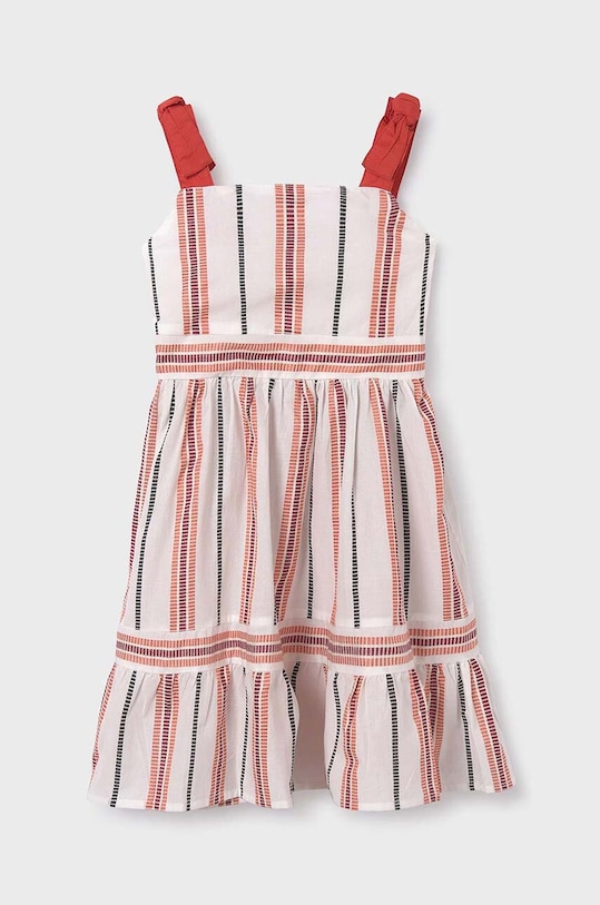 Детское платье Mayoral 6969.8E.Junior.PPYH оранжевый SS24