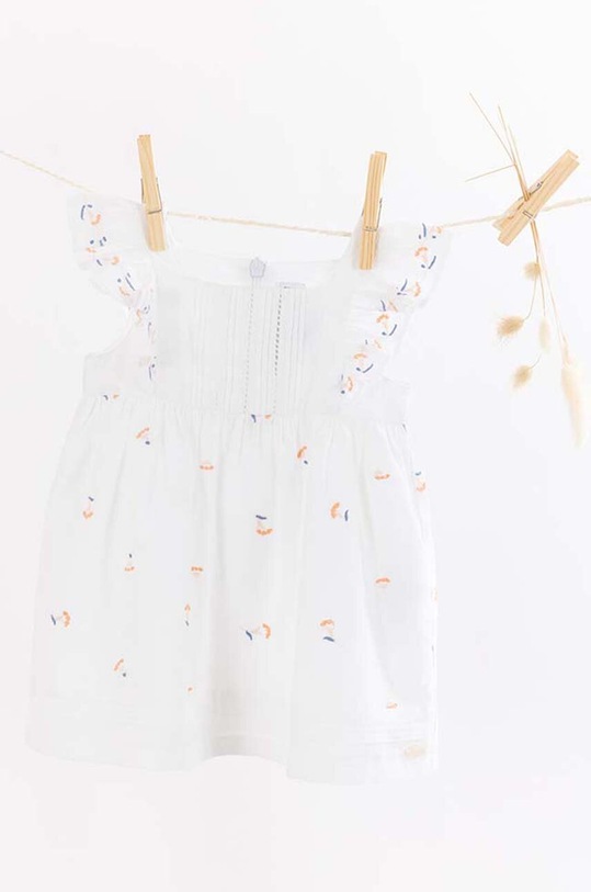 Дитяча бавовняна сукня Tartine et Chocolat TY30161.60.74 білий