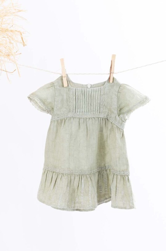 Βεφικό λινό φόρεμα Tartine et Chocolat TY30181.60.74