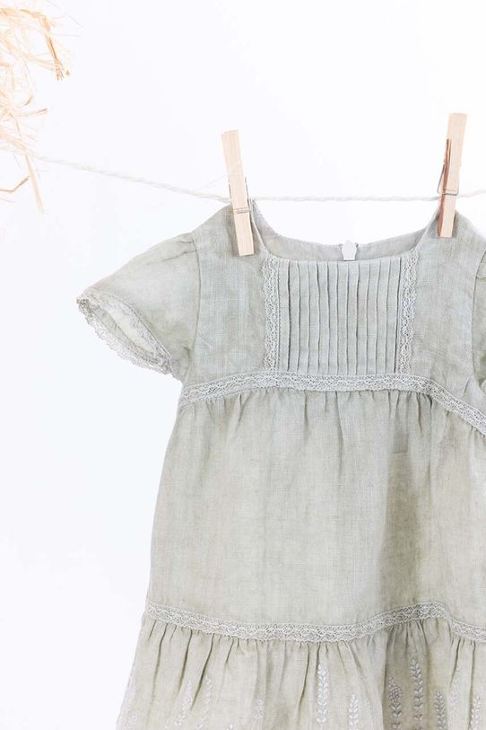 Βεφικό λινό φόρεμα Tartine et Chocolat TY30181.60.74