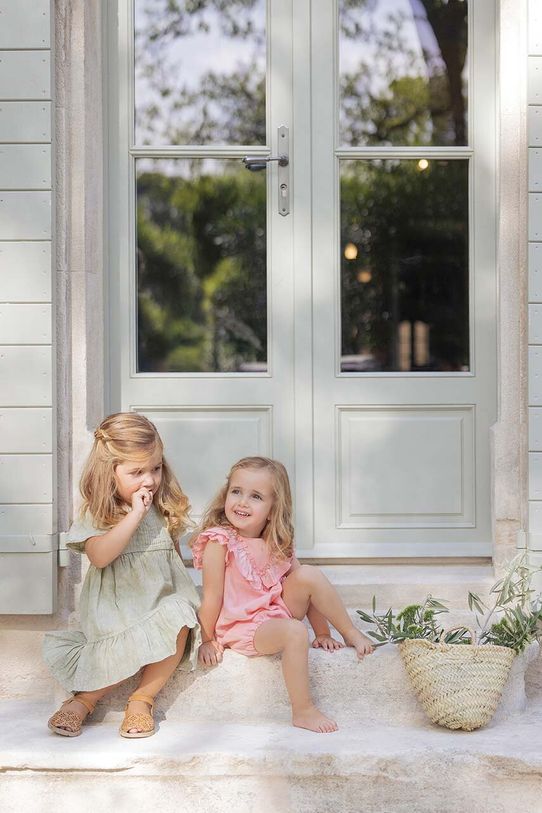 Βεφικό λινό φόρεμα Tartine et Chocolat TY30181.60.74