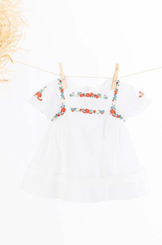 Pamučna haljina za bebe Tartine et Chocolat TY30051.80.94