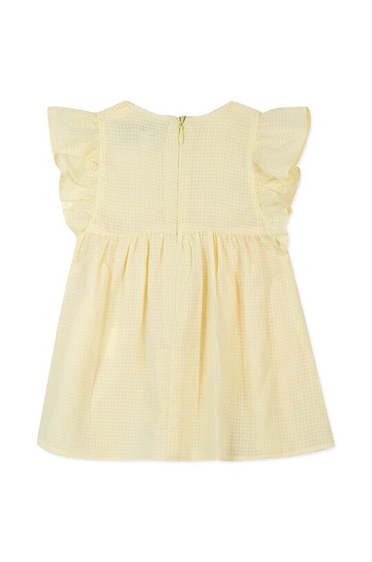 Dziewczynka Tartine et Chocolat sukienka bawełniana niemowlęca TY30071.80.94 żółty