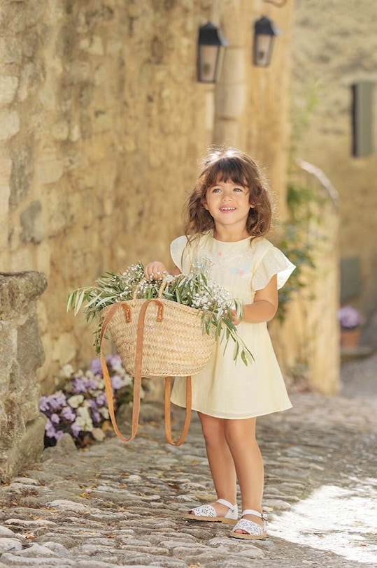 Хлопковое детское платье Tartine et Chocolat TY30071.104