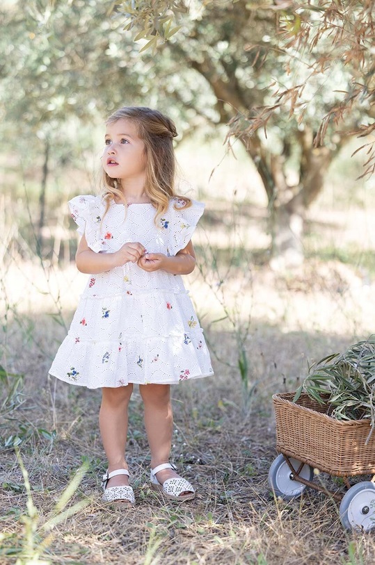 Tartine et Chocolat sukienka bawełniana niemowlęca TY30061.80.94