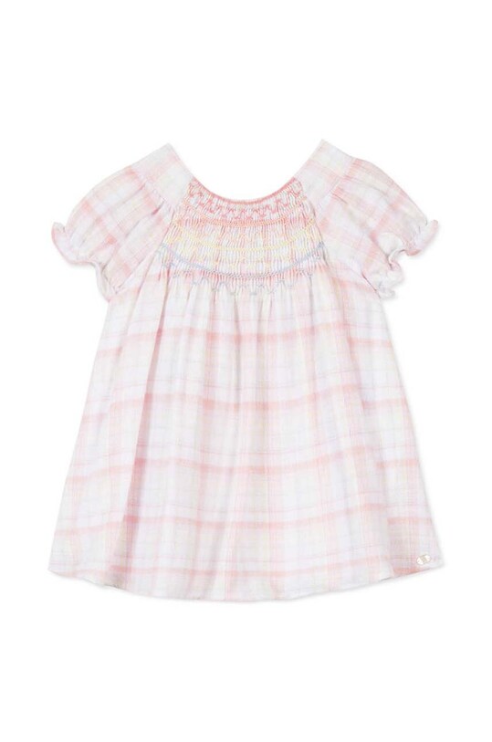 Детское хлопковое платье Tartine et Chocolat TY30121.80.94 розовый SS24