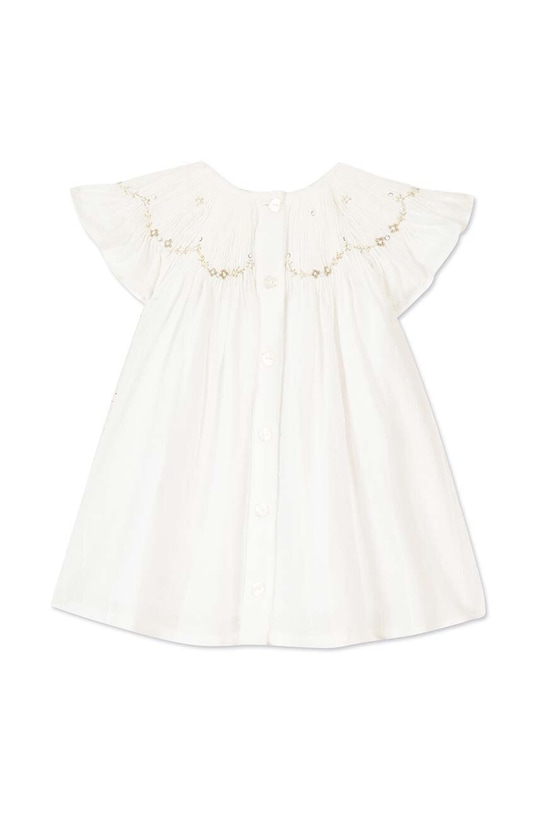 Девочка Детское хлопковое платье Tartine et Chocolat TY30221.60.74 бежевый