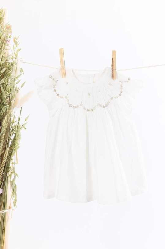 Детское хлопковое платье Tartine et Chocolat TY30221.60.74