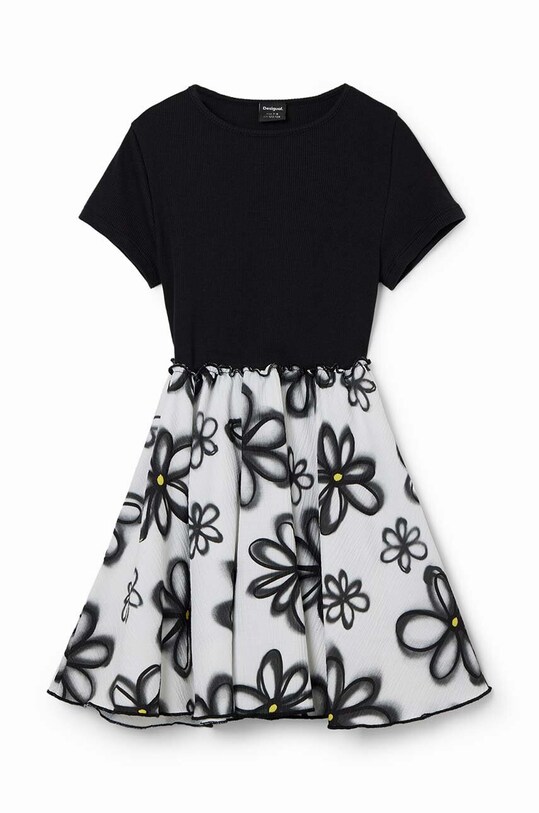 Desigual sukienka dziecięca 24SGVK13 czarny SS24