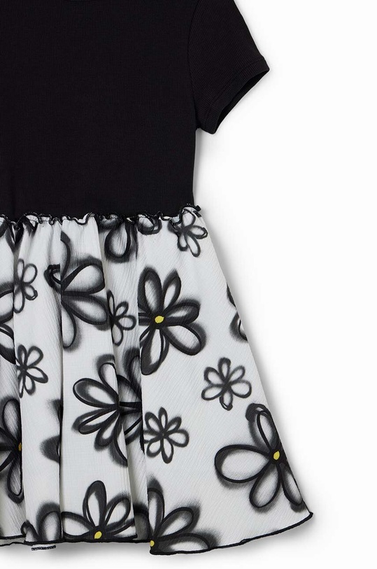 Desigual sukienka dziecięca czarny 24SGVK13