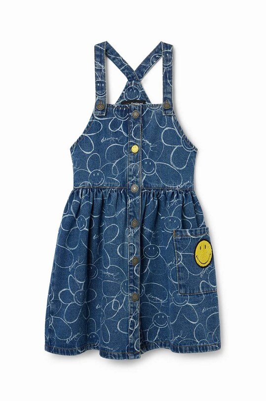Детское джинсовое платье Desigual 24SGVD01 голубой SS24