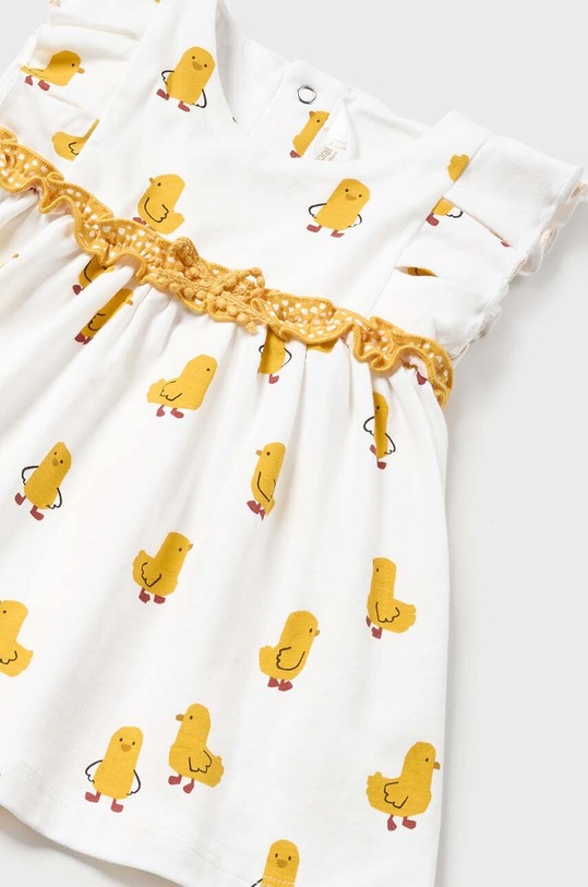 Φόρεμα μωρού Mayoral Newborn κίτρινο 1810.2K.Newborn.PPYH