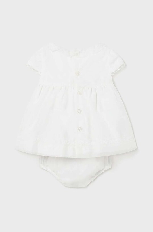 Šaty pre bábätká Mayoral Newborn 1821.2L.Newborn.PPYH béžová SS24