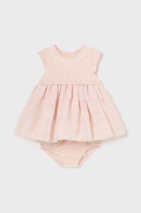 Сукня для немовлят Mayoral Newborn mini бежевий 1825.2M.Newborn.PPYH