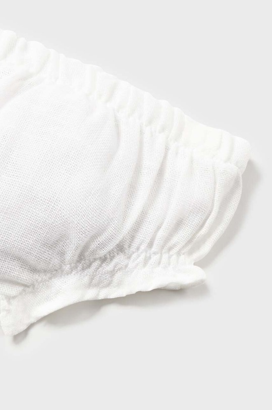 Φόρεμα με μείγμα από λινό για παιδιά Mayoral Newborn 1828.2N.Newborn.PPYH μπεζ
