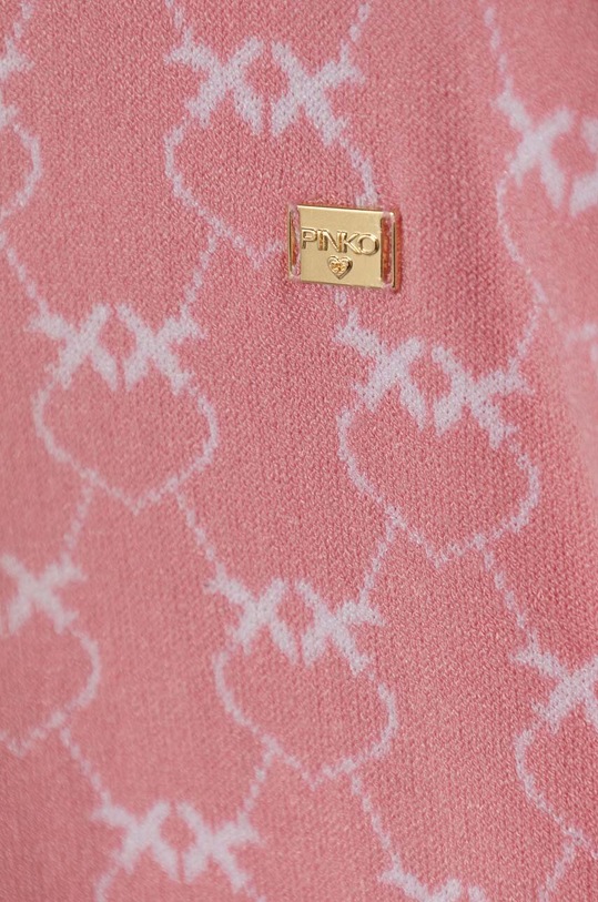 Dziewczynka Pinko Up sukienka dziecięca S4PIBGDR209 różowy