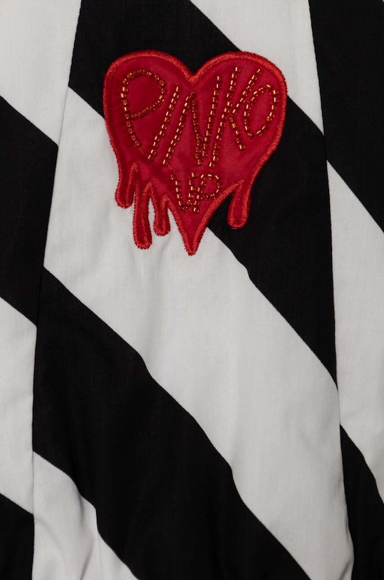 Девочка Хлопковое детское платье Pinko Up S4PIJGDR071 чёрный