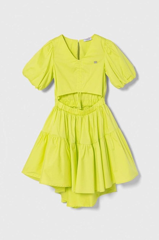 Pinko Up vestito bambina mini verde S4PIJGDR173