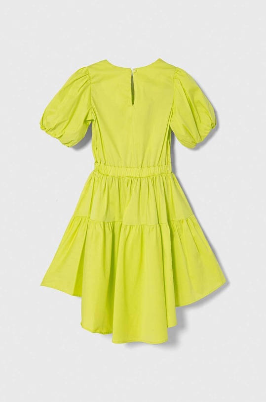 Pinko Up vestito bambina S4PIJGDR173 verde SS24