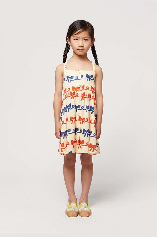 Bobo Choses rochie fete 124AC130 galben