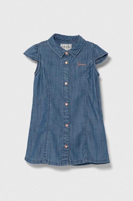 Šaty pre bábätká Guess A4GK01.D3X30.PPYH modrá SS24