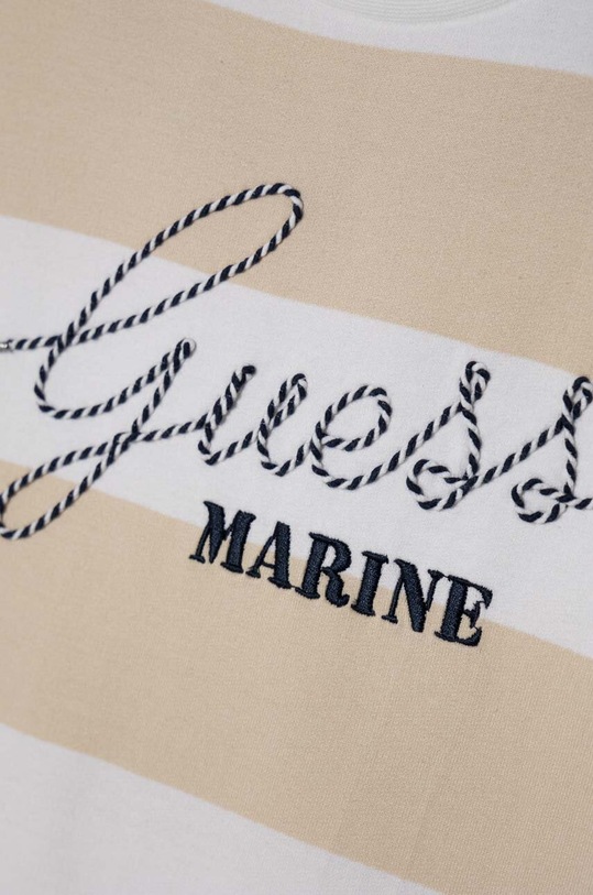 Dziewczynka Guess sukienka bawełniana dziecięca J4GK11.KB4K4.PPYH beżowy