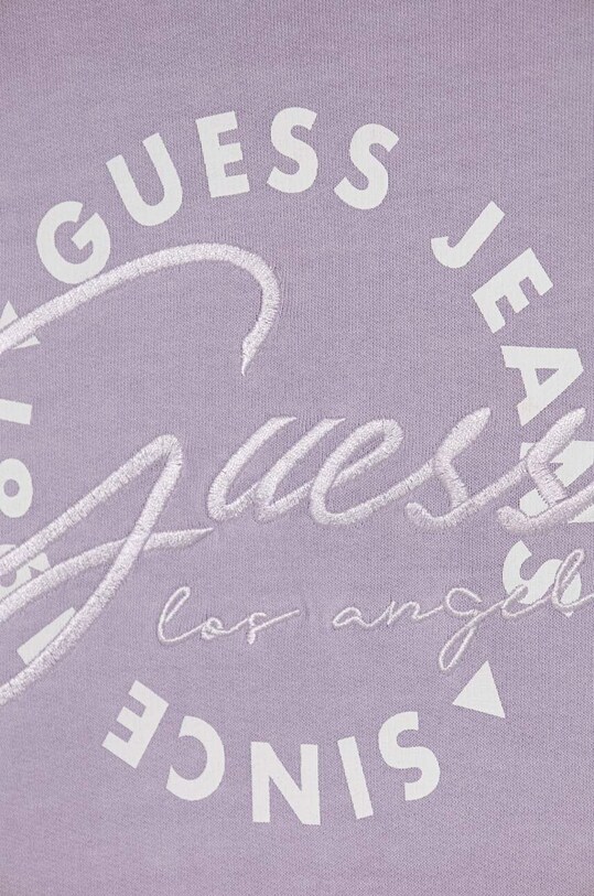 Девочка Хлопковое детское платье Guess J4GK33.KA6R4.PPYH фиолетовой