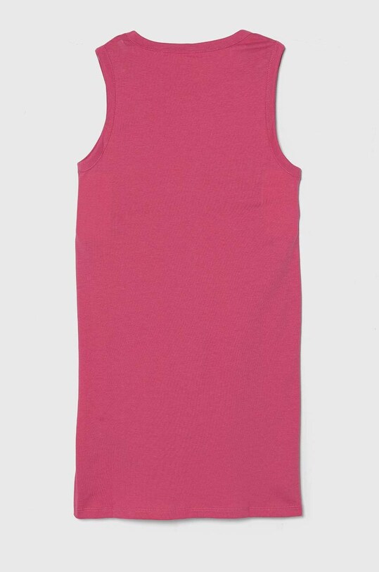 Дитяча бавовняна сукня Guess J4GK35.JA914.PPYH рожевий SS24