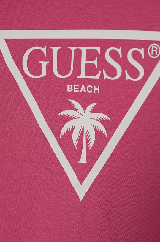 Fete Guess rochie din bumbac pentru copii J4GK35.JA914.PPYH roz