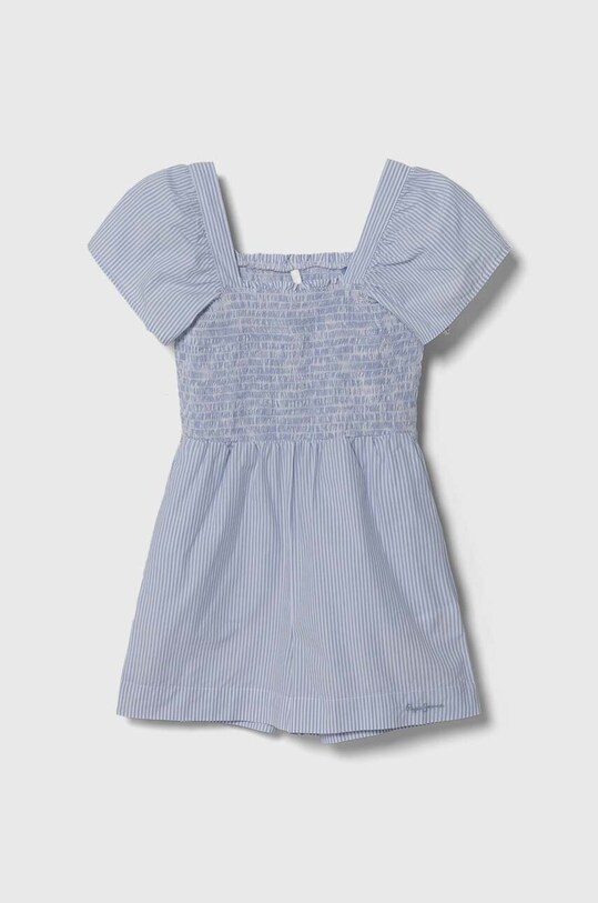 Pepe Jeans kombinezon bawełniany dziecięcy ORNELLA tkanina niebieski PG230323