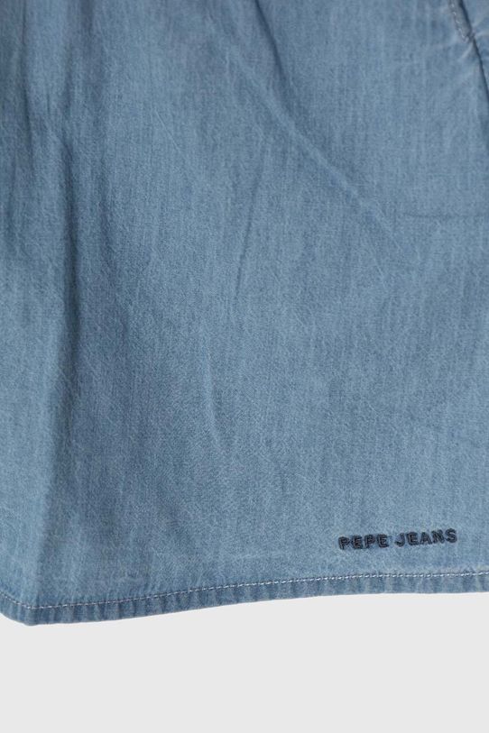 Dziewczynka Pepe Jeans sukienka jeansowa dziecięca QUINCY PG951657 niebieski