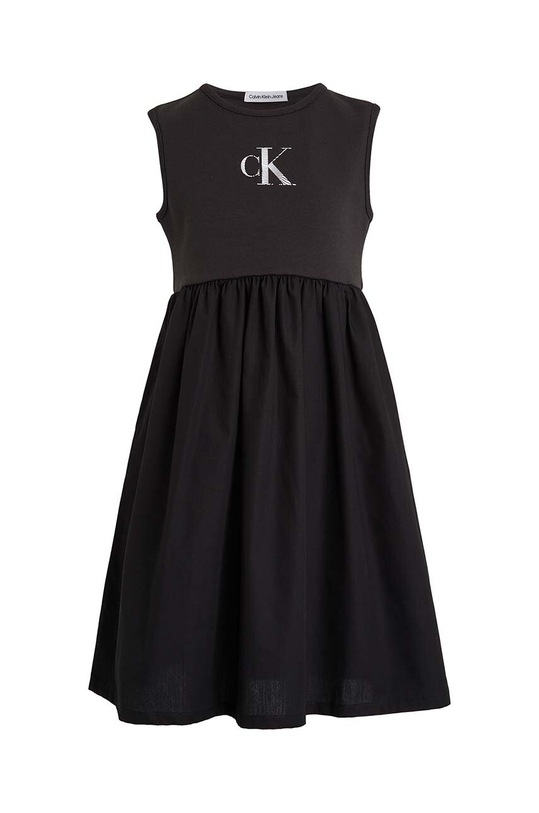 Παιδικό φόρεμα Calvin Klein Jeans IG0IG02479.104.116.PPYH μαύρο SS24