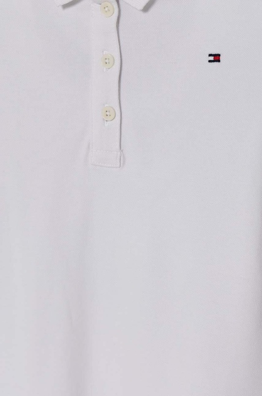 Dziewczynka Tommy Hilfiger sukienka dziecięca KG0KG07777.104.122.PPYH biały