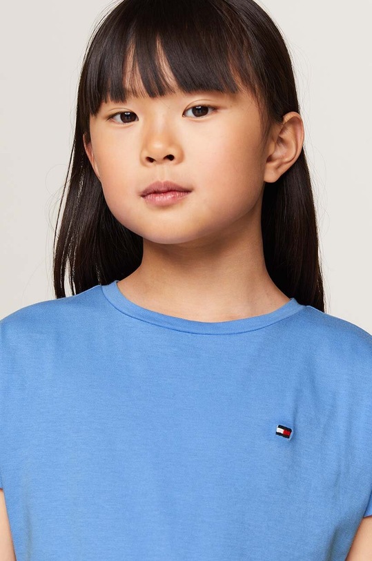 Lány Tommy Hilfiger gyerek pamutruha KG0KG08098.128.176.PPYH többszínű