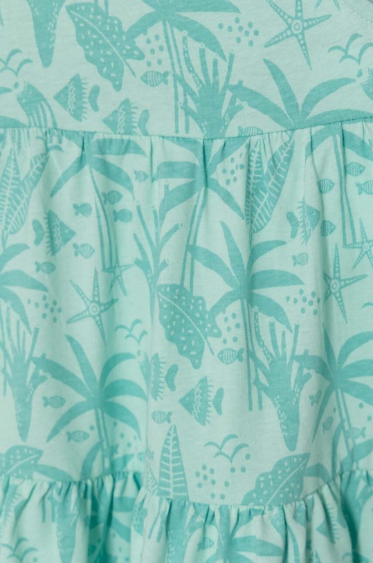 Dječja pamučna haljina zippy 2-pack tirkizna 3105922601