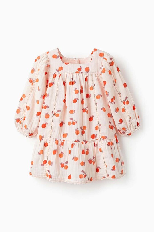 zippy rochie din bumbac pentru bebeluși mini roz 3105982401