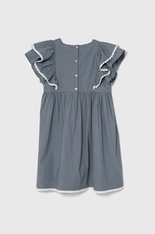 zippy rochie din bumbac pentru copii 3106053801 albastru SS24