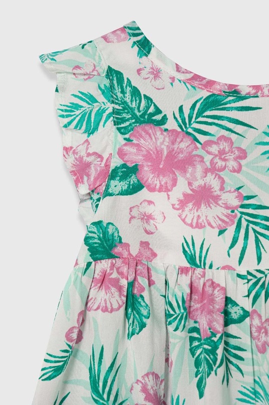 Παιδικό φόρεμα United Colors of Benetton 4NPVGV024.P.Seasonal πράσινο SS24