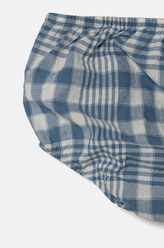 Детское хлопковое платье Polo Ralph Lauren голубой 310940806001