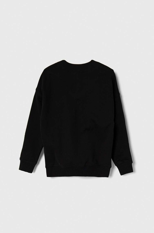 Детски памучен суичър Calvin Klein Jeans IB0IB01945.128.176.PPYH черен SS24