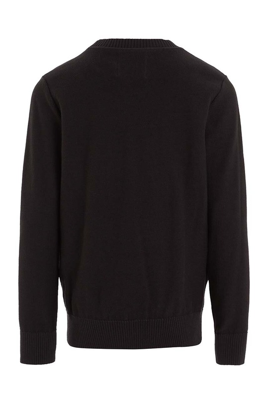 Chłopiec Calvin Klein Jeans sweter bawełniany dziecięcy IB0IB01961.116.PPYH czarny